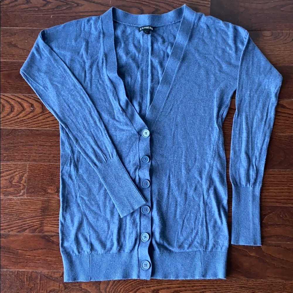 ‼️ 5/$25 EXPRESS Periwinkle V Neck Sweater